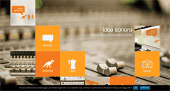 Desktop Screenshot of ideasonora.com